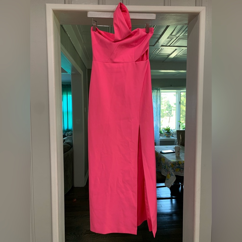 Aidan Mattox Asymmetric Evening Gown - image 4